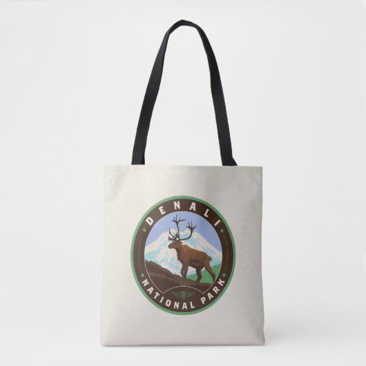 Tote Bag Le Parc national de Denali (Devant)