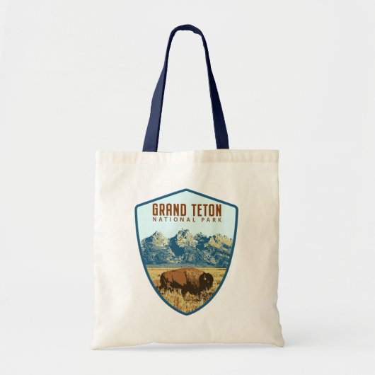 Tote Bag Le Parc national de Grand Teton (Devant)