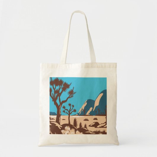 Tote Bag Le parc national de Joshua Tree (Devant)