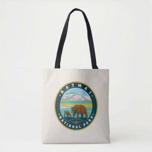 Tote Bag Le Parc national de Katmai (Devant)