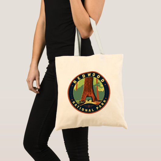 Tote Bag Le parc national de Redwood (Devant (produit))