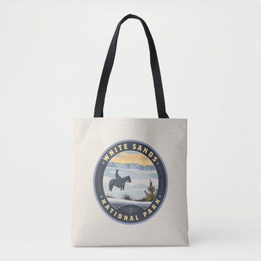 Tote Bag Le parc national de White Sands (Devant)