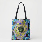 Tote Bag Le Patchwork de Grand-mère....... (Devant)
