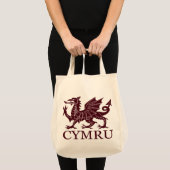 Tote Bag Le Pays de Galles CYMRU (Devant (produit))