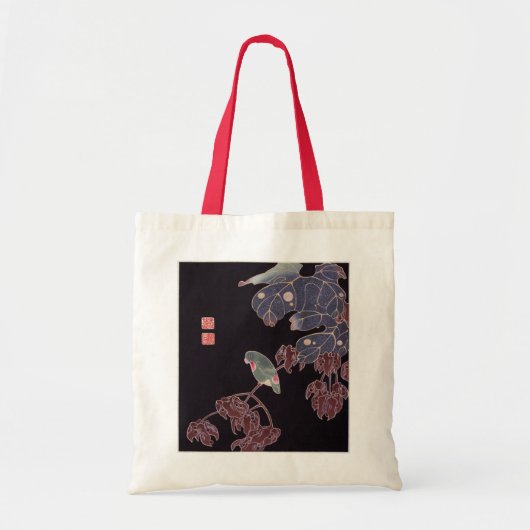 Tote Bag Le perroquet, Jakuchu (Devant)