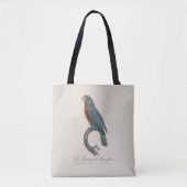Tote Bag Le Perroquet Langlois de Jacques Barraband (Devant)