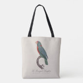 Tote Bag Le Perroquet Langlois de Jacques Barraband (Dos)