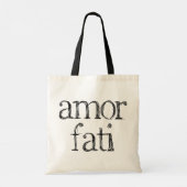 Tote Bag Le Philosophe Moderne : Amor Fati (Dos)