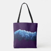 Tote Bag Le pic de neige (Dos)