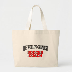 Tote Bag Le plus grand entraîneur du football du monde