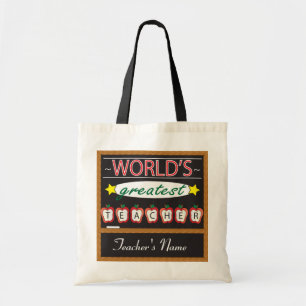 Tote Bag Le plus grand nom du professeur do-it-yourself