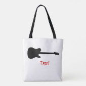 Tote Bag Le poème de musicien (Dos)