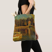 Tote Bag Le pont d'Argenteuil par Claude Monet (De près)