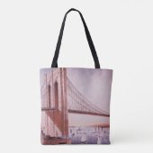 Tote Bag Le pont de Brooklyn (Dos)