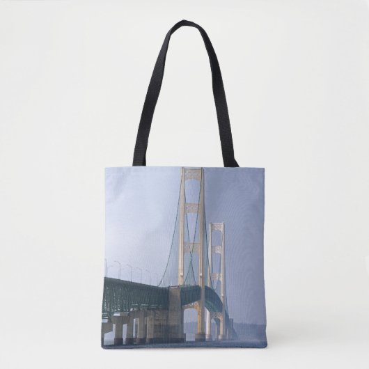 Tote Bag Le pont Mackinac (Devant)