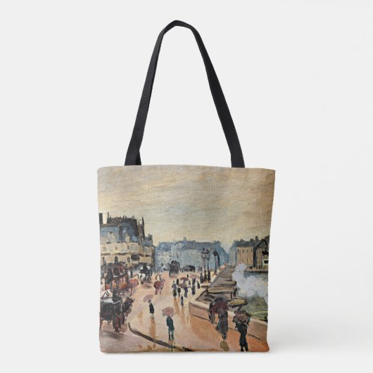 Tote Bag Le Pont Neuf par Claude Monet (Dos)