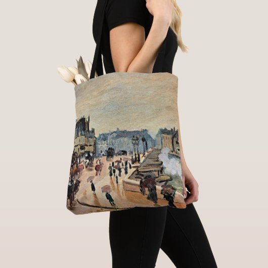 Tote Bag Le Pont Neuf par Claude Monet (De près)
