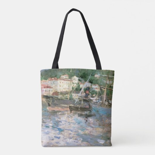 Tote Bag Le Port, Nice par Berthe Morisot, Beaux-Arts Vinta (Dos)