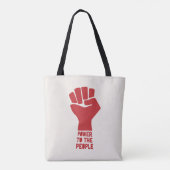 Tote Bag Le pouvoir au peuple (Dos)