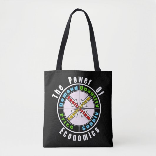 Tote Bag Le pouvoir de l'économie (Devant)
