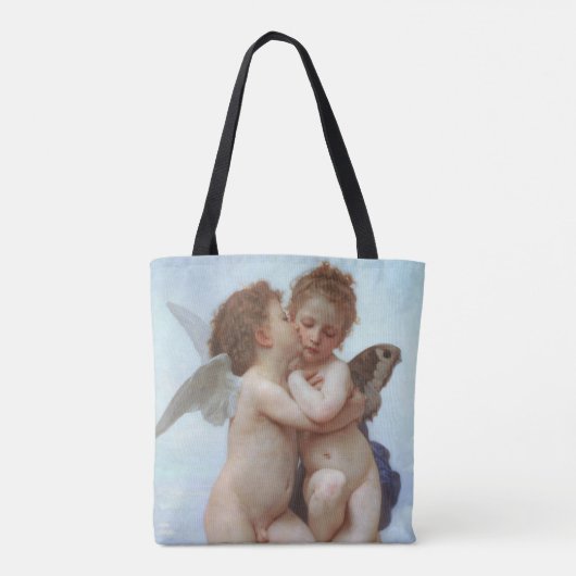 Tote Bag Le premier baiser, Amor et Psyche, Bouguereau (Dos)
