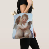 Tote Bag Le premier baiser, Amor et Psyche, Bouguereau (De près)