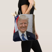 Tote Bag Le Président Donald J. Trump Fourre-tout (De près)