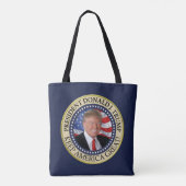 Tote Bag Le président Donald Trump 2020 garde l'Amérique gr (Dos)