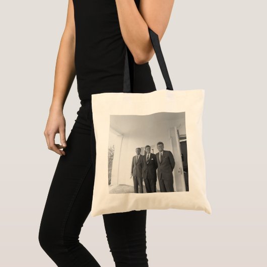 Tote Bag Le président John Kennedy et les frères American C (Devant (produit))