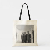 Tote Bag Le président John Kennedy et les frères American C (Dos)
