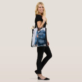 Tote Bag Le progrès est élégant (Sur le modèle)