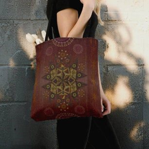 Tote Bag Le protecteur de la justice de Geo tantrum mandala