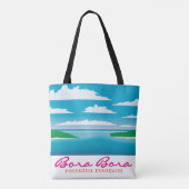 Tote Bag Le récif de Bora (Dos)