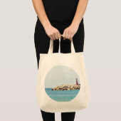 Tote Bag Le Red Lighthouse Summer Fourre-tout (Devant (produit))