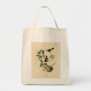 Tote Bag Le Redstart américain des oiseaux d'Amérique d'Aud