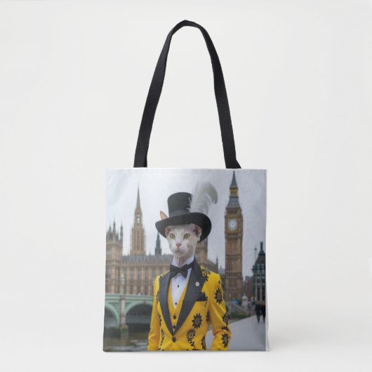 Tote Bag Le Regal Sphynx dans son procès en dashage au Parl (Devant)