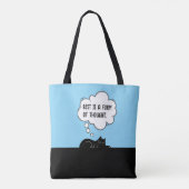 Tote Bag Le repos est une forme de pensée (Dos)