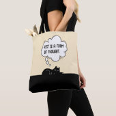 Tote Bag Le repos est une forme de pensée (De près)