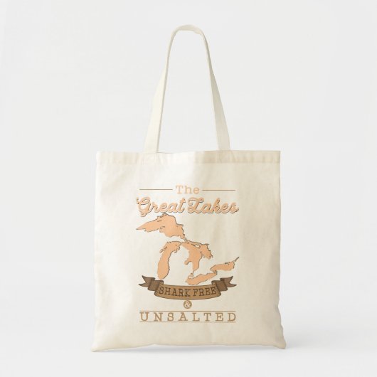 Tote Bag Le requin des Grands Lacs Gratuit Cadeau non salé  (Devant)