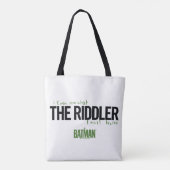 Tote Bag Le Riddler - Je Sais Ce Que Je Dois Devenir (Dos)