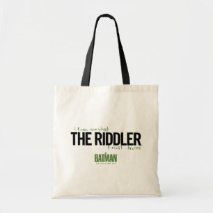 Tote Bag Le Riddler - Je Sais Ce Que Je Dois Devenir