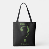 Tote Bag Le Riddler "To the Batman" Question Mark (Dos)