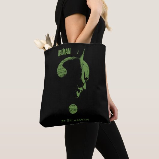 Tote Bag Le Riddler "To the Batman" Question Mark (De près)