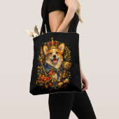 Tote Bag Le Roi Corgi (De près)