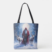 Tote Bag Le roi de l'hiver arrive.  (Dos)