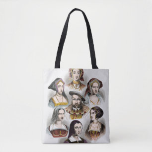 Tote Bag Le Roi Henry VIII de l'Angleterre ses six