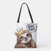 Tote Bag Le Roi Nap - Une Fente Classique ! (Dos)