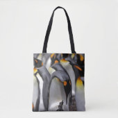 Tote Bag Le Roi pingouin avec le poussin (Devant)