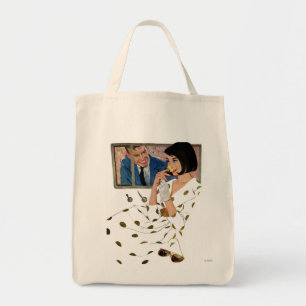 Tote Bag Le rose d'or