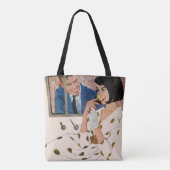 Tote Bag Le Rose d'or (Dos)